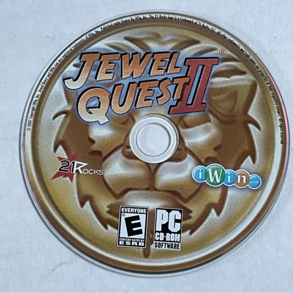 Jewel Quest II‎ Games PC Games CD ROM E ESRB iWin Games 2007 21 Rocks